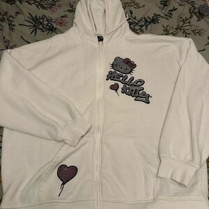 Hello Kitty White Hoodie